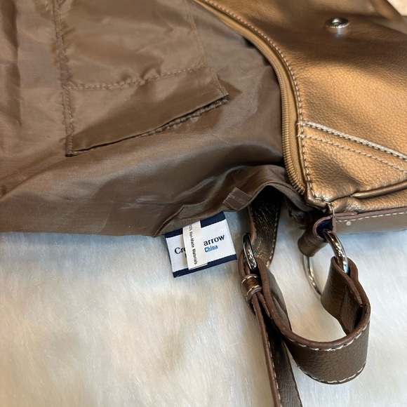 Croft and barrow bronze shoulder bag - Picture 6 of 11